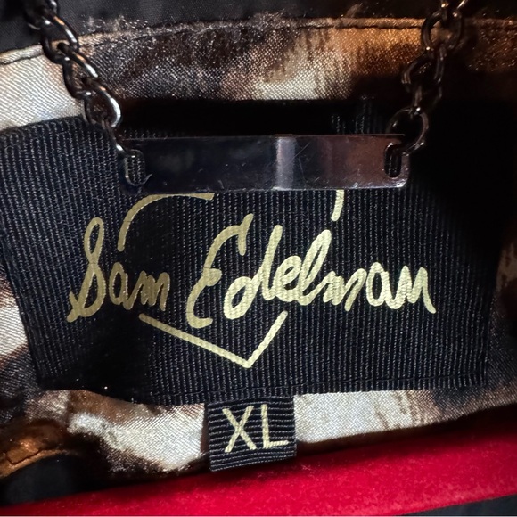 Sam Edelman black Puffer coat with removable faux fur shawl! - Picture 9 of 13